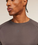 Hybrid Engineered Jacquard T-Shirt slim fit Cool Brown - Unmatched Kicks - GYMSHARK