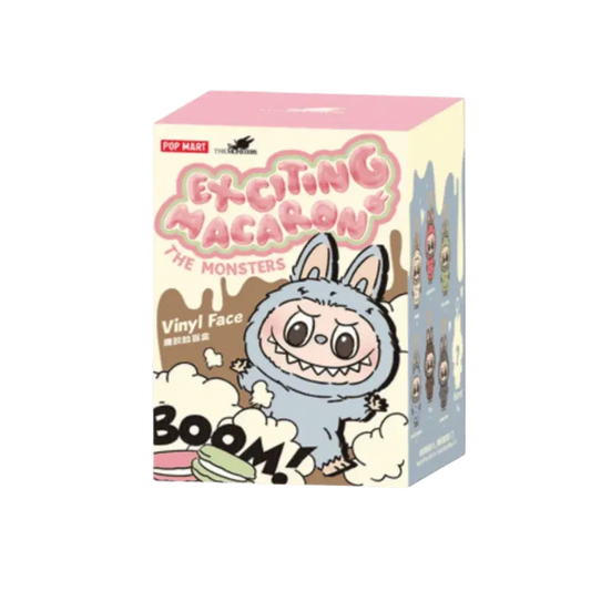 Pop Mart Labubu The Monsters Tasty Macarons Vinyl Face Sealed Case Pack of 1