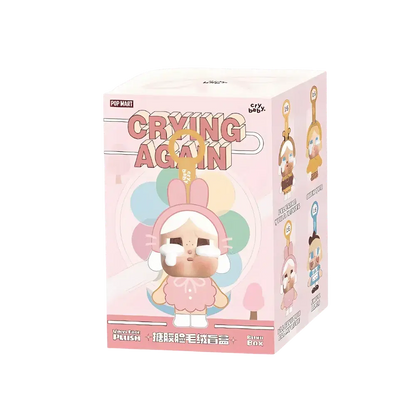 Pop Mart CryBaby Crying Again Series Vinyl Face Plush Single Blind Box