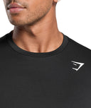 Arrival Long Sleeve T-Shirt slim fit Black