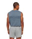 Conditioning Club Washed Tank oversized fit Iron Blue/Wash