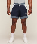 Collegiate Tech Shorts slim fit Iron Blue