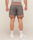 Collegiate Tech Shorts slim fit Taupe Brown