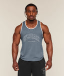 Collegiate Tech Tank regular Iron Blue