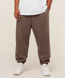 Crest Oversized Joggers oversized fit Soft Brown