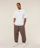 Crest Oversized Joggers oversized fit Soft Brown