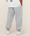 Crest Oversized Joggers oversized fit Light Grey Core Marl