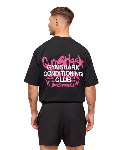 Gymshark GSCC T-Shirt - Black