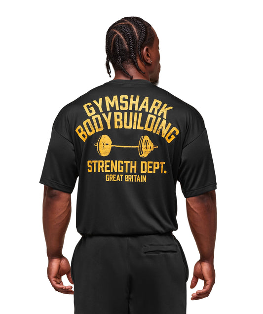 Gymshark Olympic Bar T-Shirt - Black