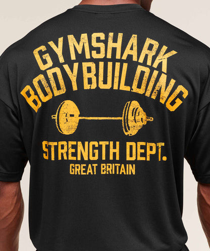 Gymshark Olympic Bar T-Shirt - Black