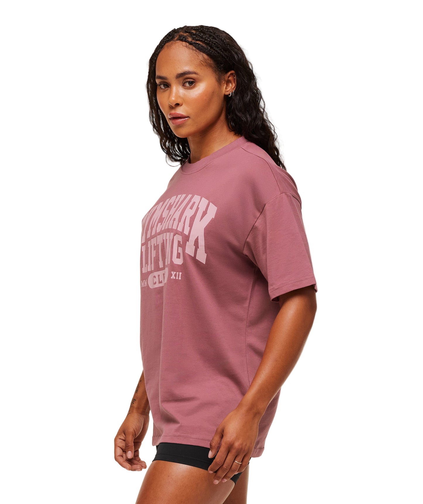 Lifting Club Graphic Oversized T-Shirt oversized fit Reset Pink