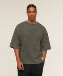 Gymshark x Saalt Studios Tee boxy fit Strength Green