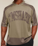 Collective Mesh Wordmark Jersey oversized fit Lifestyle Brown/Soft Brown/Pebble Grey