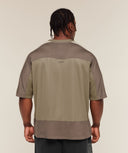 Collective Mesh Wordmark Jersey oversized fit Lifestyle Brown/Soft Brown/Pebble Grey