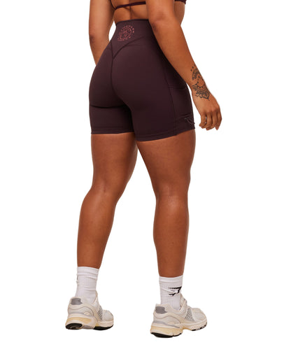 Legacy Logo Tight Shorts Cherry Purple