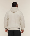 Collective Crochet Style Hoodie oversized fit Tinted White