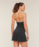 Micro Logo Clasp Dress regular Black