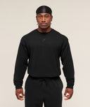 Power Long Sleeve T-Shirt oversized fit Black/Asphalt Grey