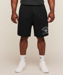 Collective Mesh Shorts oversized fit Black