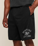Collective Mesh Shorts oversized fit Black