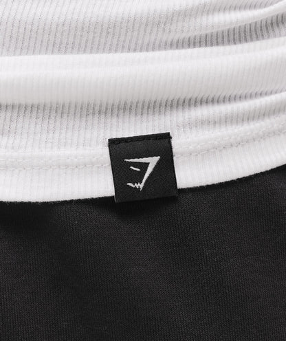 Gymshark Ribbed Tank 1PK - White