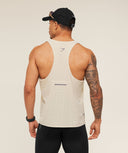 Running Elite Race Vest slim fit Pebble Grey