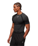 Gymshark Shadow Seamless T Shirt - Black