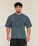 Vintage Legacy T-Shirt oversized fit Stealth Blue
