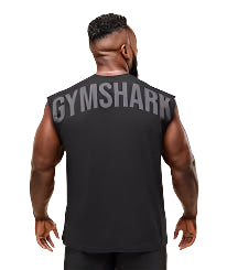 Gymshark Power Cut Off Tank - Black