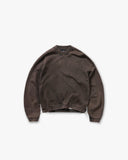 Initial Boxy Sweater - Coffee - Unmatched Kicks - REPRESENT