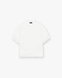 Initial Boxy T-Shirt - Flat White - Unmatched Kicks - REPRESENT