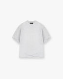 Initial Boxy T-Shirt - Ice Grey Marl - Unmatched Kicks - REPRESENT
