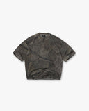 Initial Overdye Realtree® Boxy T-Shirt - Overdyed Black - Unmatched Kicks - REPRESENT