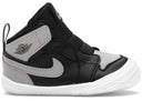 Jordan 1 Crib Bootie Black Medium Grey I - Unmatched Kicks - Sneakers