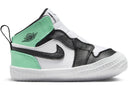 Jordan 1 Crib Bootie White Green Glow Black I - Unmatched Kicks - Sneakers