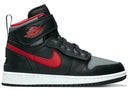 Jordan 1 High Flyease Black Gym Red Smoke Grey Gs - Unmatched Kicks - Sneakers