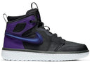 Jordan 1 High React Black Court Purple - Unmatched Kicks - Sneakers