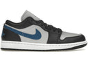 Jordan 1 Low Anthracite Industrial Blue Womens - Unmatched Kicks - Sneakers