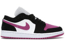 Jordan 1 Low Black Cactus Flower Womens - Unmatched Kicks - Sneakers