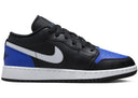 Jordan 1 Low Black Game Royal White Gs - Unmatched Kicks - Sneakers
