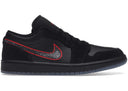 Jordan 1 Low Black Red Orbit - Unmatched Kicks - Sneakers