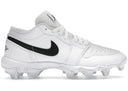 Jordan 1 Low Cleat White Black Gs - Unmatched Kicks - Sneakers