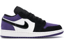 Jordan 1 Low Court Purple Gs - Unmatched Kicks - Sneakers