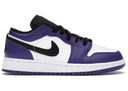Jordan 1 Low Court Purple White Gs - Unmatched Kicks - Sneakers