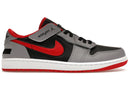 Jordan 1 Low Flyease Fire Red Cement Grey - Unmatched Kicks - Sneakers