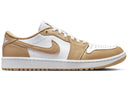 Jordan 1 Low Golf White Linen - Unmatched Kicks - Sneakers