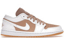 Jordan 1 Low Gum White - Unmatched Kicks - Sneakers