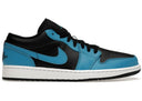 Jordan 1 Low Laser Blue Black - Unmatched Kicks - Sneakers