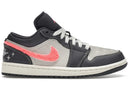 Jordan 1 Low Light Graphite Hot Punch Womens - Unmatched Kicks - Sneakers