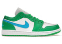 Jordan 1 Low Lucky Green Aquatone Womens - Unmatched Kicks - Sneakers